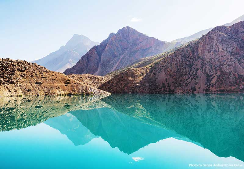 Fann -Mountains-Lake -Tajiskistan
