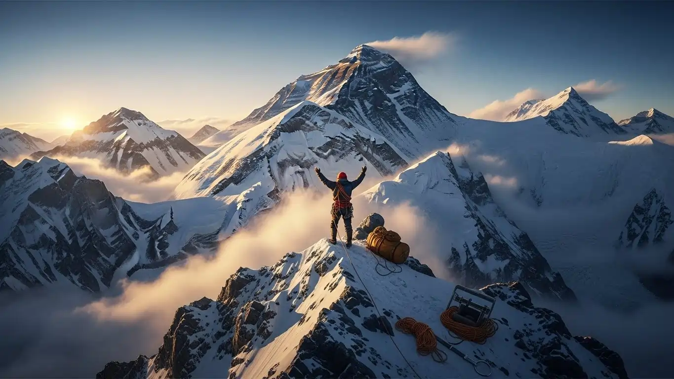 First Person to Climb Mount Everest