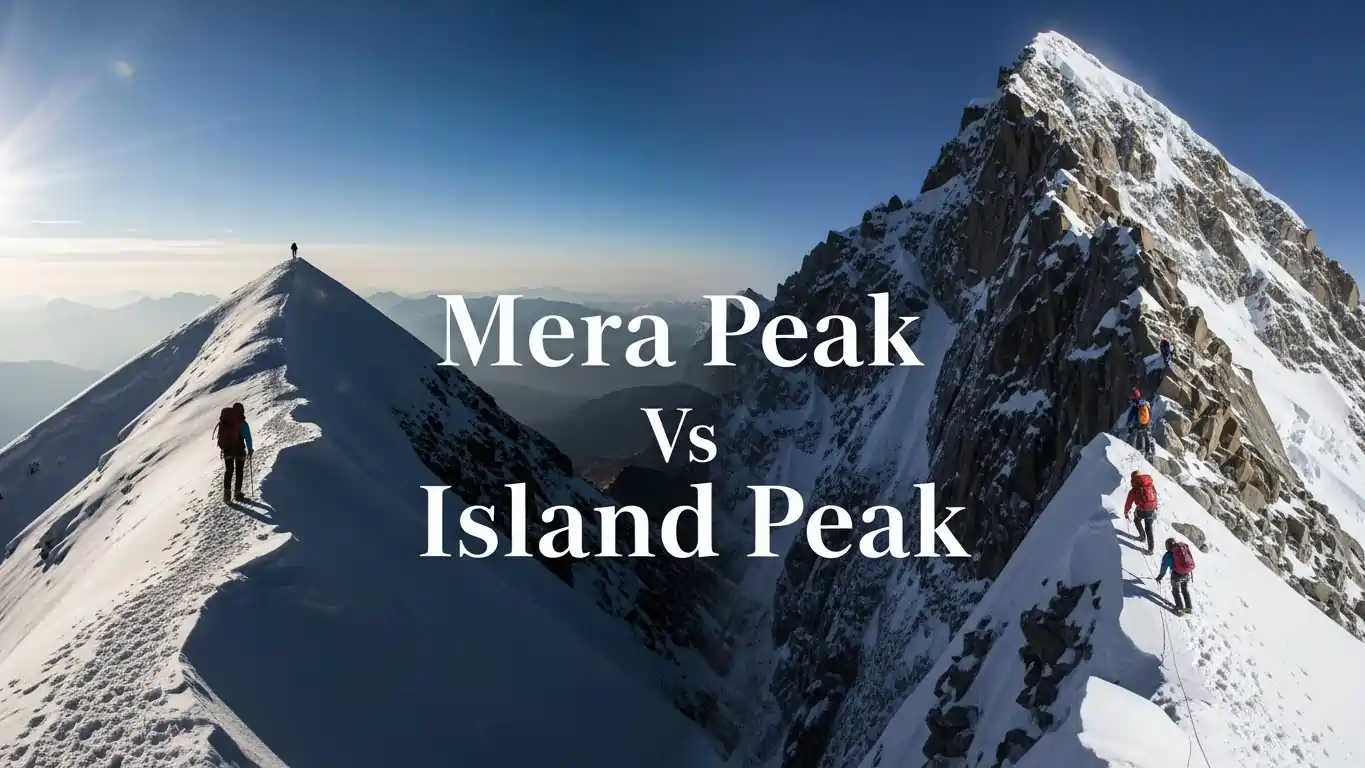 Mera Peak vs Island Peak: Which One Should You Climb?