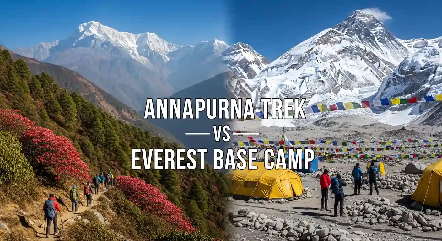 Annapurna Trek vs Everest Base Camp: Which Trek Is Right for You?