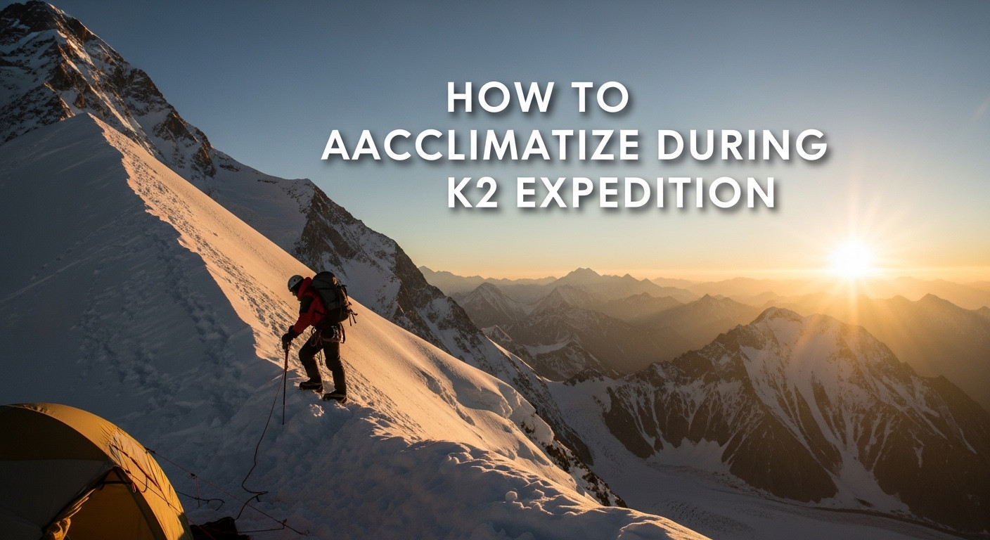 How to Acclimatize during K2 Expedition?