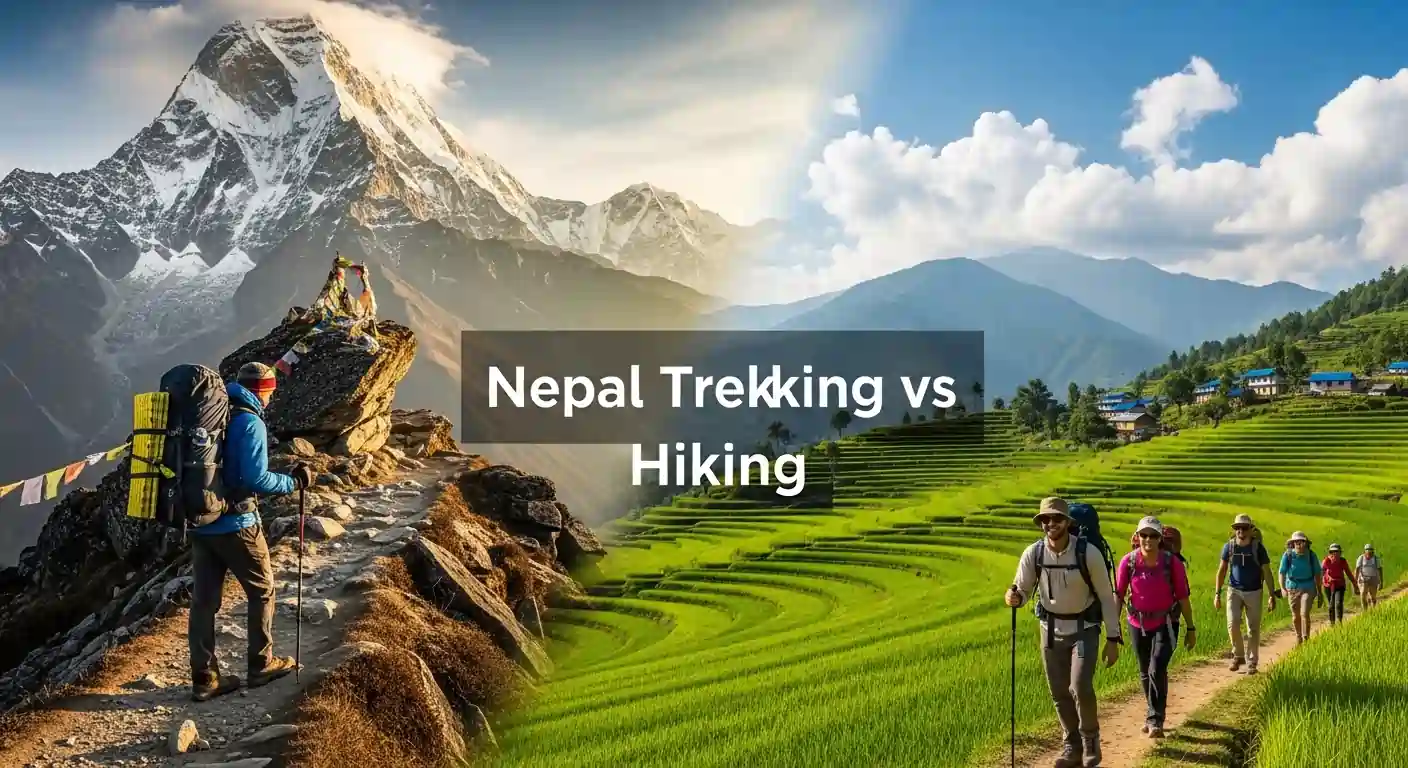 Nepal Trekking vs Hiking: What is the Difference