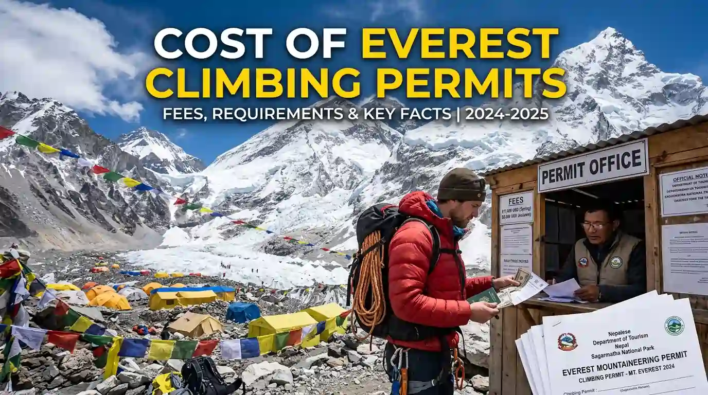 How Much Is an Everest Climbing Permit in 2026? Complete Guide